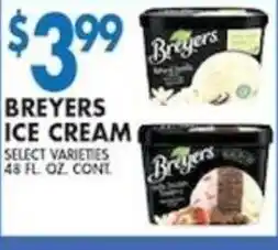 Associated Breyers ice cream offer