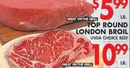 Associated Top Round London Broil offer
