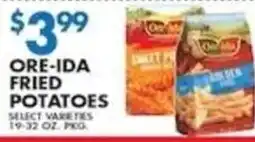 Associated Ore-ida fried potatoes offer