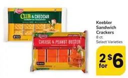 Safeway Keebler Sandwich Crackers offer