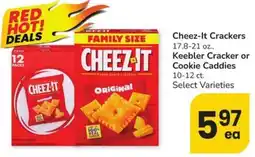 Safeway Cheez-it Crackers offer