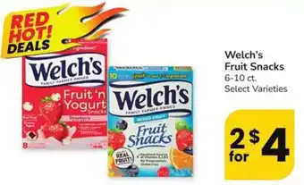 Welch's Fruit Snacks
