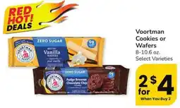 Safeway Voortman Cookies or Wafers offer