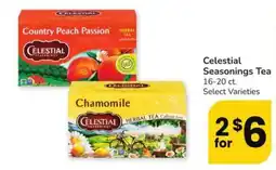 Safeway Celestial Seasonings Tea offer