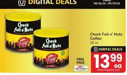 Safeway Chock Full o' Nuts Coffee offer