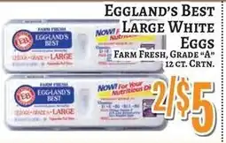 Trade Fair Supermarket Eggland's Best large white eggs offer