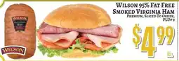 Trade Fair Supermarket Wilson smoked virginia ham offer