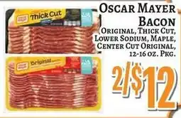 Trade Fair Supermarket Oscar Mayer bacon offer