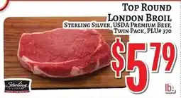 Trade Fair Supermarket Sterling Silver Top Round London Broil offer