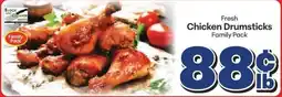 Save a Lot Block and Chaver Meats Fresh Chicken Drumsticks offer