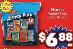 Save a Lot Herr's Variety Pack offer