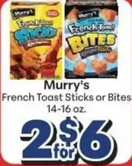 Save a Lot Murry's French Toast Sticks or Bites offer