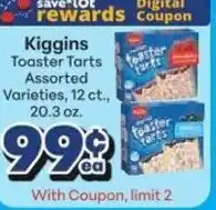 Save a Lot Kiggins Toaster Tarts offer