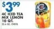 Associated 4c iced tea mix lemon offer