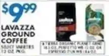 Associated Lavazza ground coffee offer
