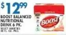 Associated Boost balanced nutritional drink offer