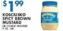 Associated Kosciusko spicy brown mustard offer