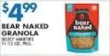 Associated Bear Naked Granola offer