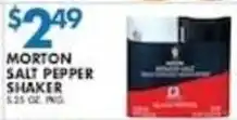 Associated Morton salt pepper shaker offer