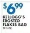 Associated Kellogg's frosted flakes bag offer