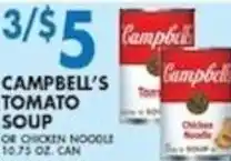 Associated Campbell's tomato soup offer