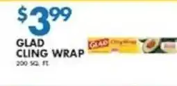 Associated Glad cling wrap offer