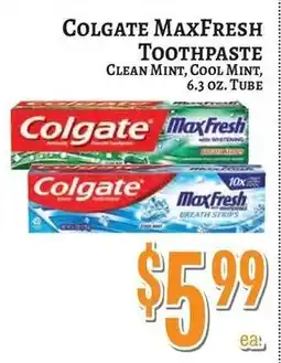 Trade Fair Supermarket Colgate MaxFresh toothpaste offer