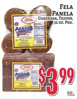 Trade Fair Supermarket Fela panela cuadrada, tejitos offer
