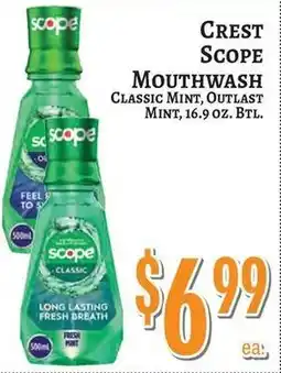 Trade Fair Supermarket Crest Scope Mouthwash offer
