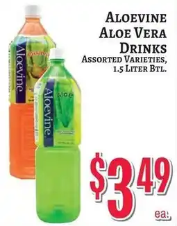 Trade Fair Supermarket Aloevine aloe vera drinks offer