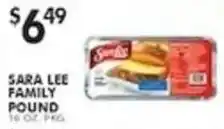 Pioneer Supermarkets Sara Lee family pound offer