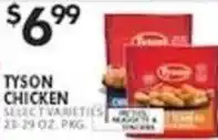 Pioneer Supermarkets Tyson Chicken Select Varieties offer