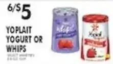 Pioneer Supermarkets Yoplait Yogurt or Whips offer
