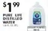 Pioneer Supermarkets Pure Life Distilled Water offer