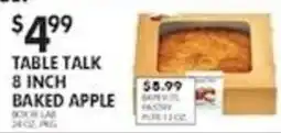 Pioneer Supermarkets Table Talk baked apple offer