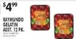 Pioneer Supermarkets Raymundo gelatin offer
