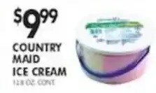 Pioneer Supermarkets Country Maid Ice Cream offer