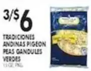 Pioneer Supermarkets Tradiciones Andinas Pigeon Peas Gandules Verdes offer
