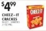 Pioneer Supermarkets Cheez-it crackers offer
