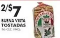 Pioneer Supermarkets Buena Vista Tostadas offer