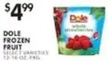 Pioneer Supermarkets Dole frozen fruit offer