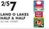 Pioneer Supermarkets Land O Lakes half & half offer