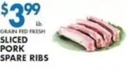 Associated Sliced Pork Spare Ribs offer