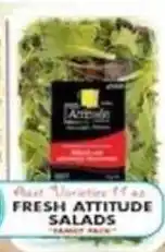 Associated Fresh attitude salads offer