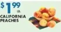 Associated California peaches offer