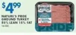 Associated Nature's Pride ground turkey offer