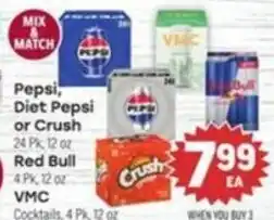 Tony’s Fresh Market Pepsi, Diet Pepsi or Crush offer