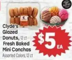 Tony’s Fresh Market Clyde's glazed donuts offer