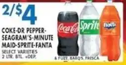 Associated Coke-Dr pepper-Seagram's-Minute maid-Sprite-Fanta offer