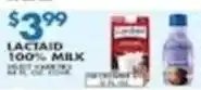Associated Lactaid 100% Milk offer